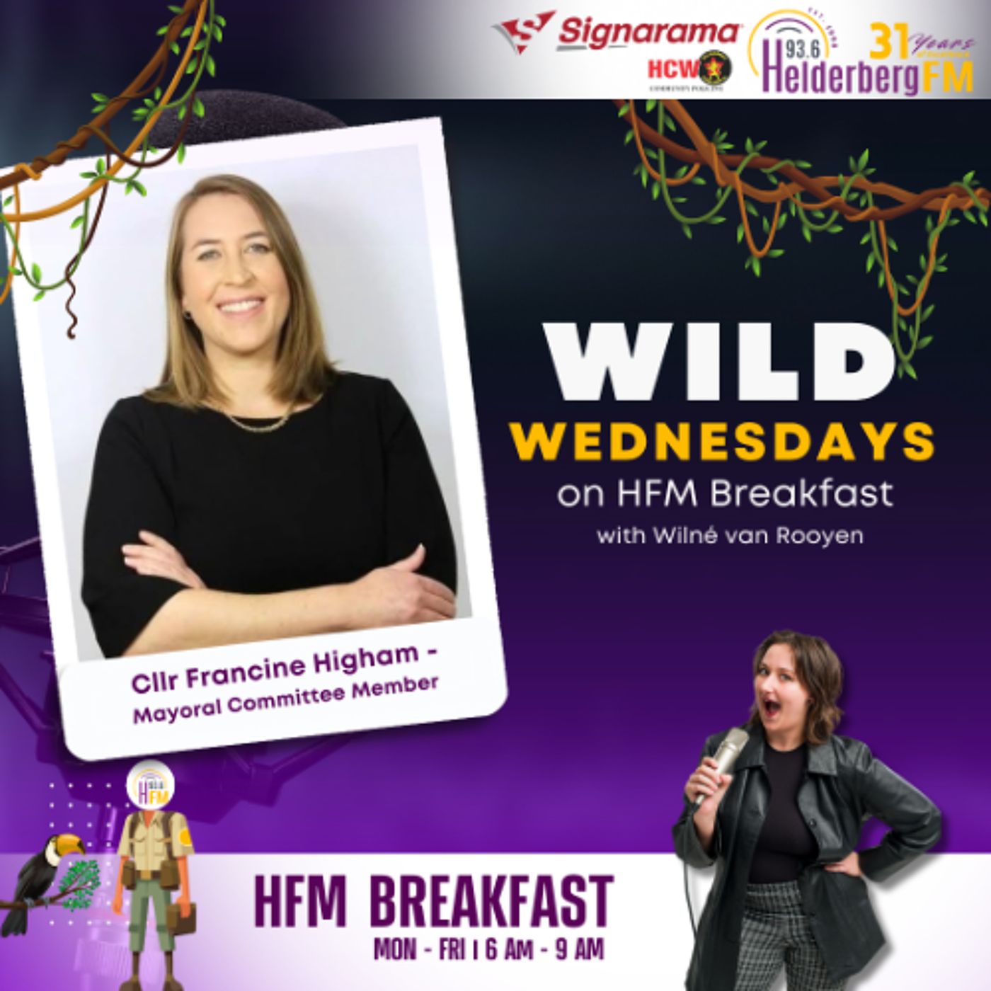 Wild Wednesday's On #HFMBreakfast episode artwork