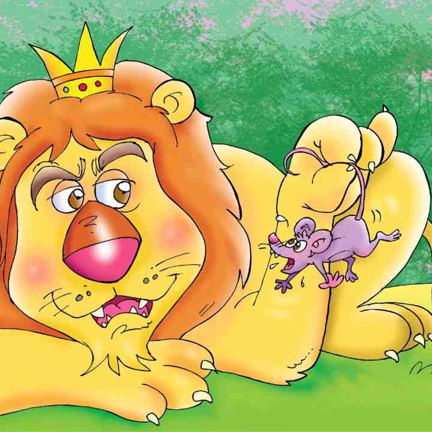Sleep Meditation for Children _ THE LION AND THE MOUSE _ Sleep Story for Kids episode artwork