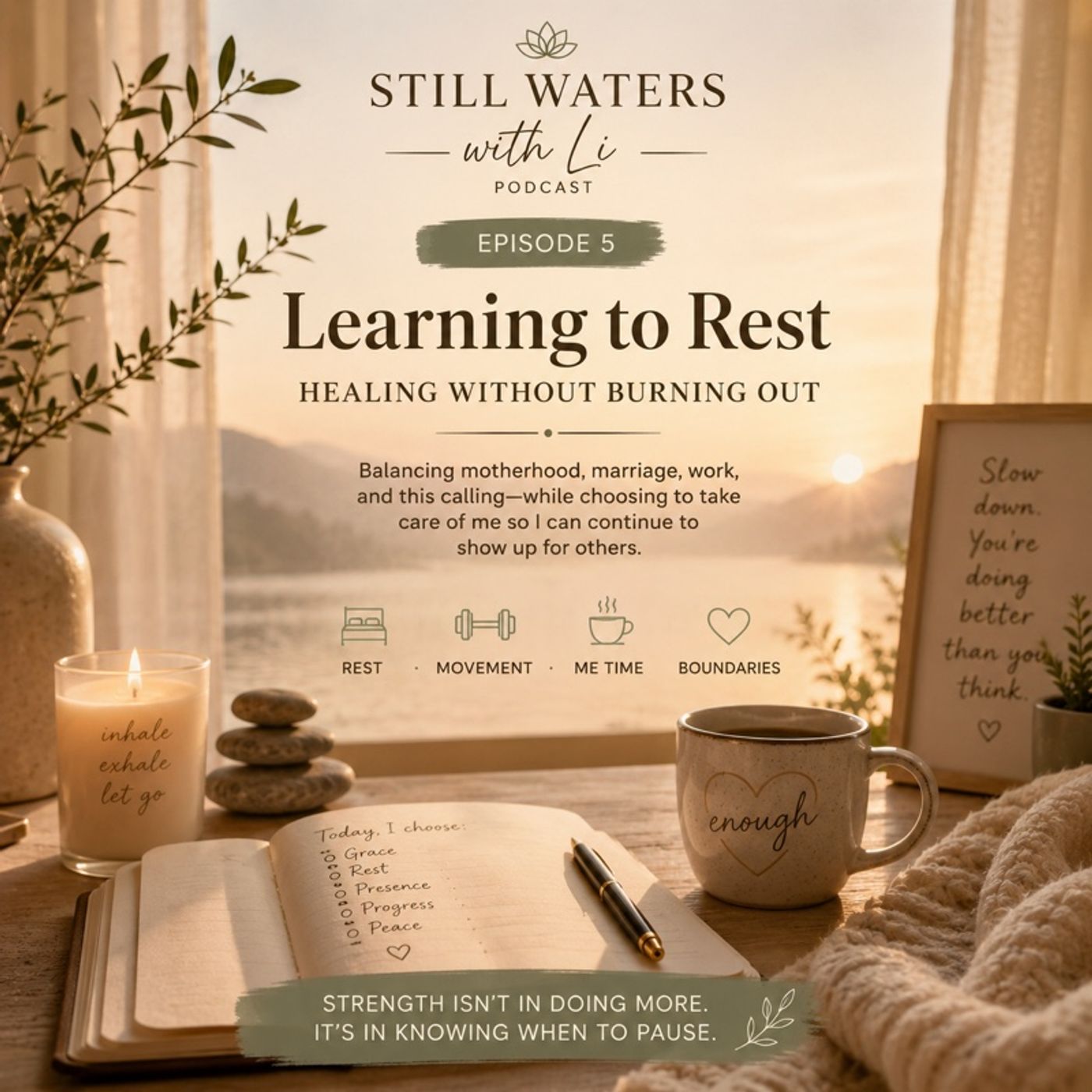 The Roots and the River - Episode 5: Learning to Rest - Healing Without Burning Out episode artwork