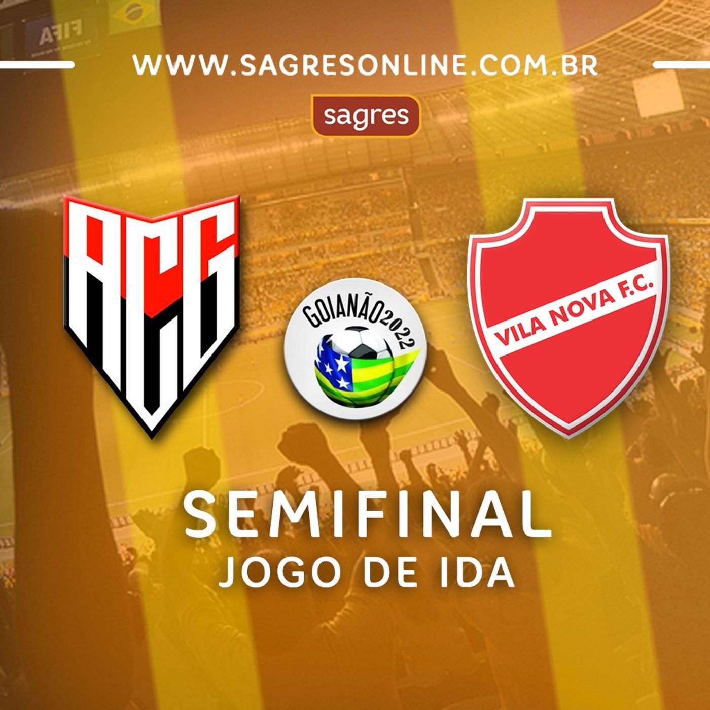 Goianão 2022 #Semifinal - Jogo de ida – Atlético 3X1 Vila Nova com Paulo Massad episode artwork