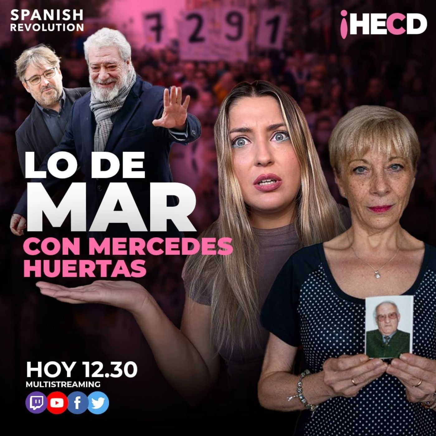 HECD! 514 Marina Lobo - Lo de MAR (Miguel Ángel Rodríguez), con Mercedes Huertas + Milei y la cryptoestafa