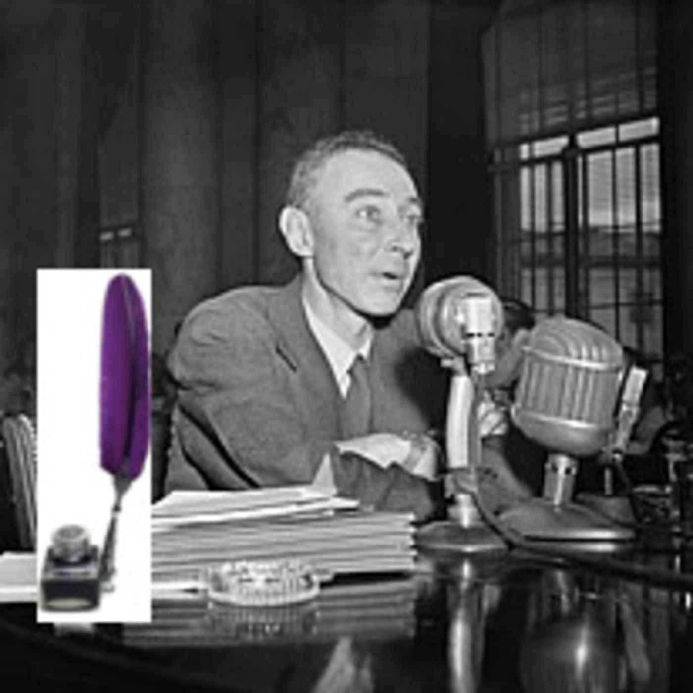 Other uses for catnip, guilt cancer, and the REAL nickname of J. Robert Oppenheimer around the office watercooler episode artwork