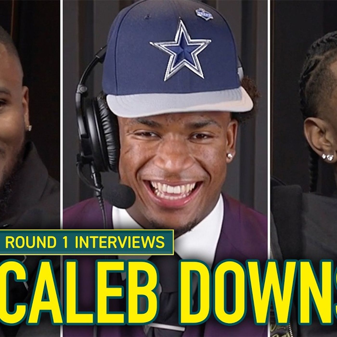 Caleb Downs' Hilarious Interview with Micah Parsons & Malik Nabers After Cowboys Pick episode artwork