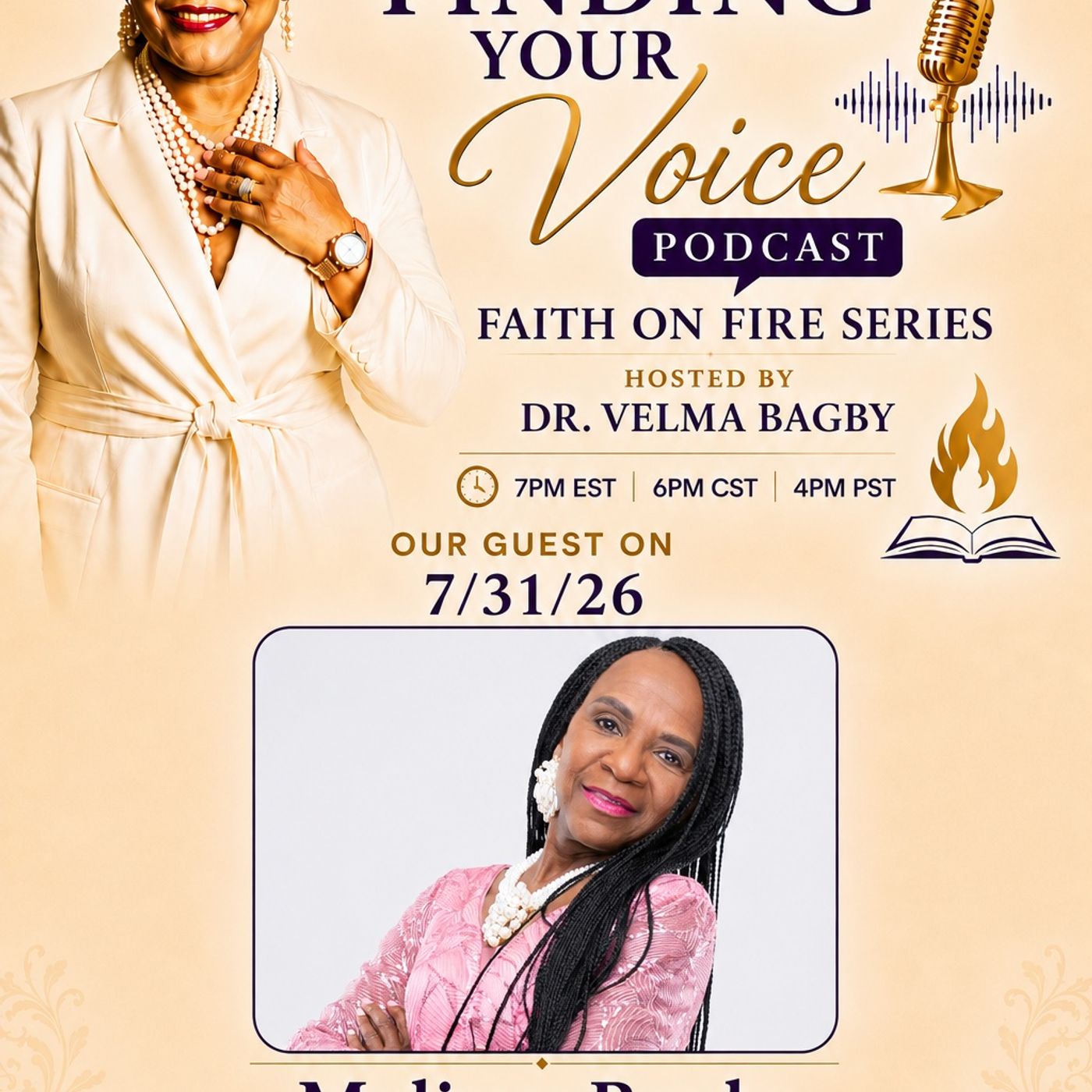 FYV _Faith on Fire_ Series Melissa Banks _faith episode artwork