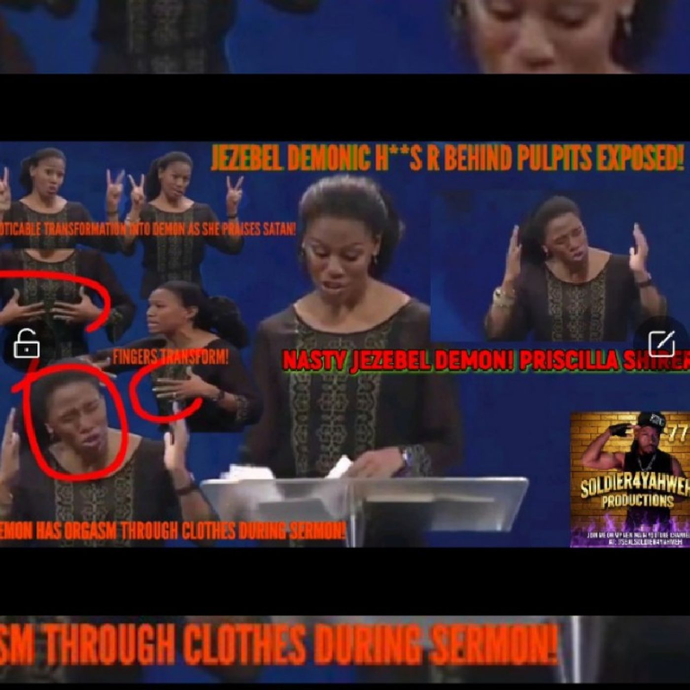 DEMONIC JEZEBEL HARLOT'S BEHIND PULPITS EXPOSED!EP1 PRISCILLA SHIRER episode artwork