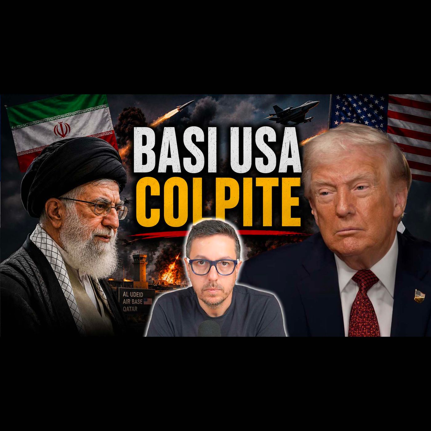 L’IRAN COLPISCE LE BASI USA | TRUMP SI LAMENTA DELLA NATO