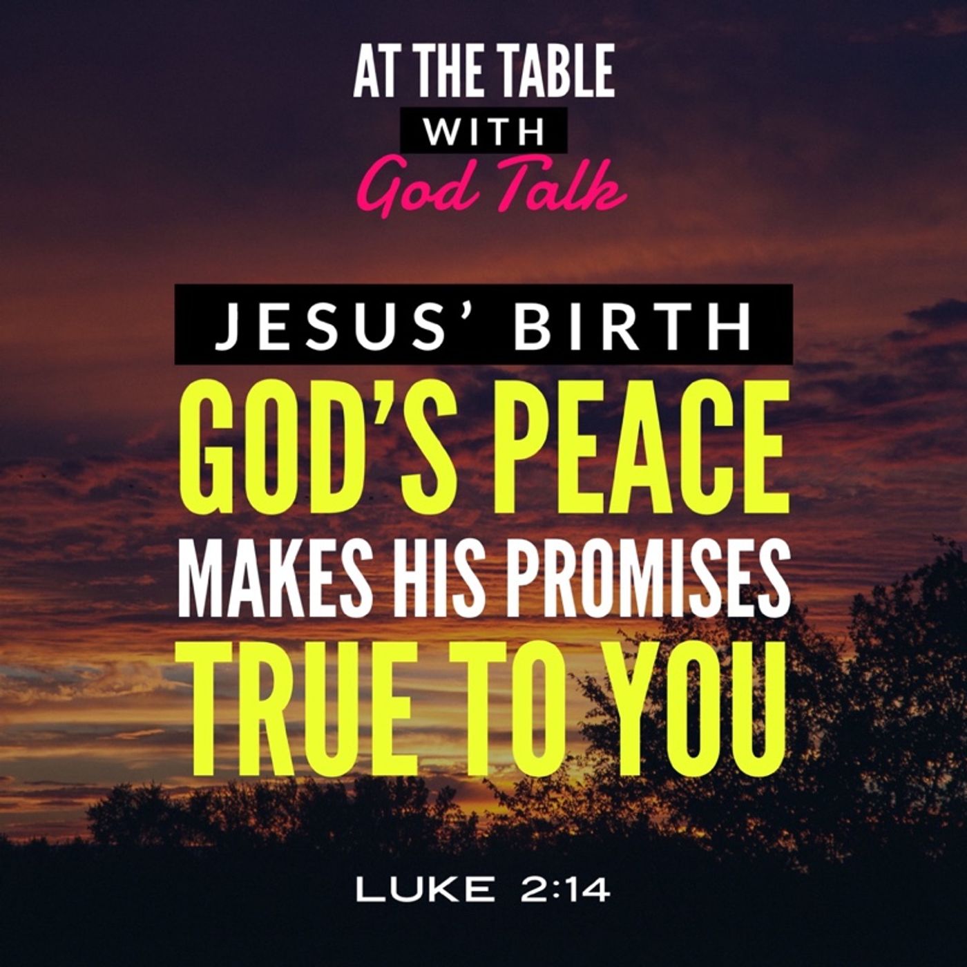 At the Table with God Talk