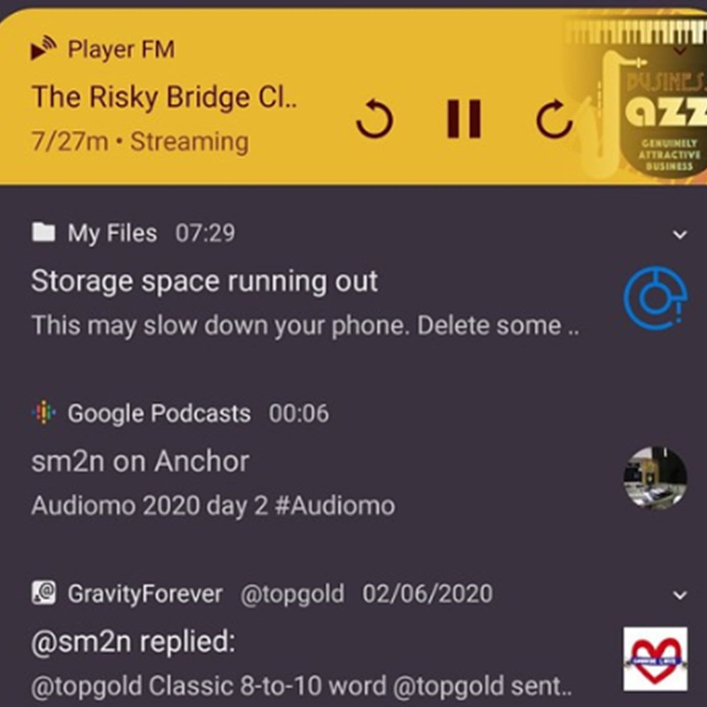 Topgold Audio Clips