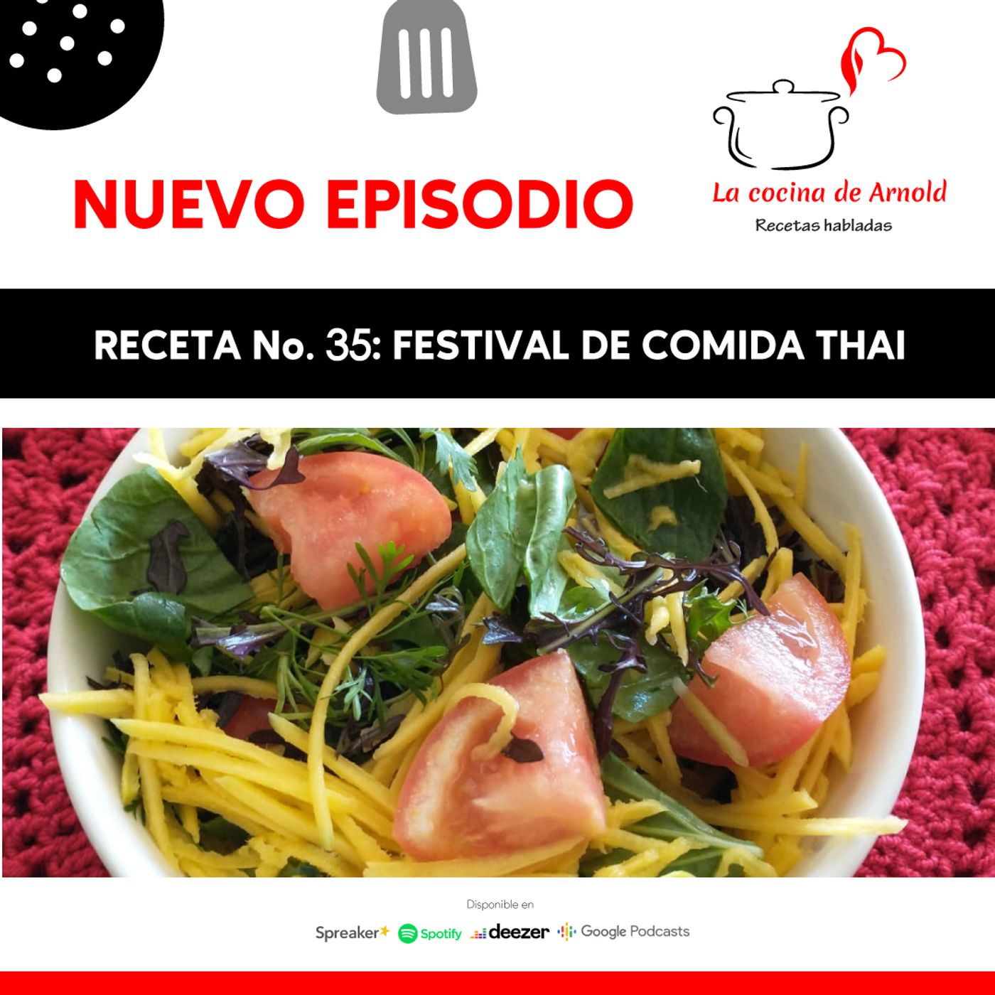 La cocina de Arnold, recetas habladas