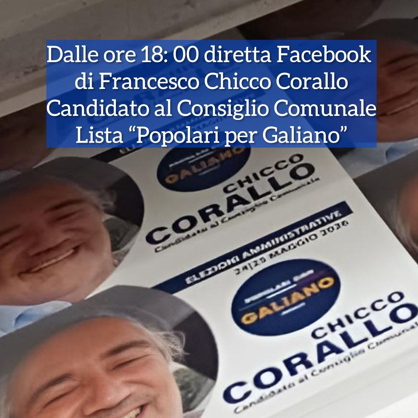 Trani 2026 – Chico Corallo rompe gli schemi: diretta, verità scomode e futuro della città