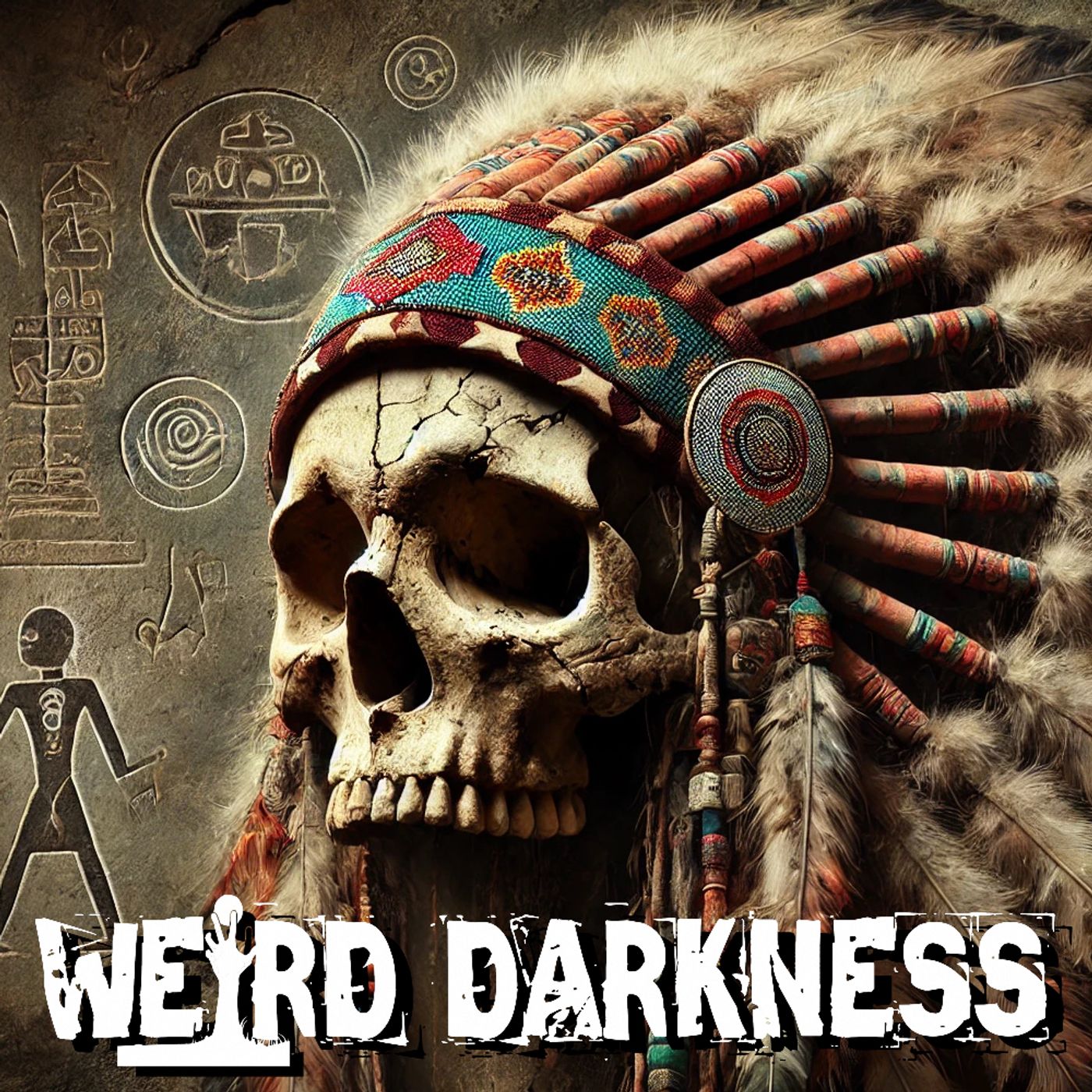 cover of episode “THE PETROGLYPHS” and More Short Fiction Horror Stories! #WeirdDarkness