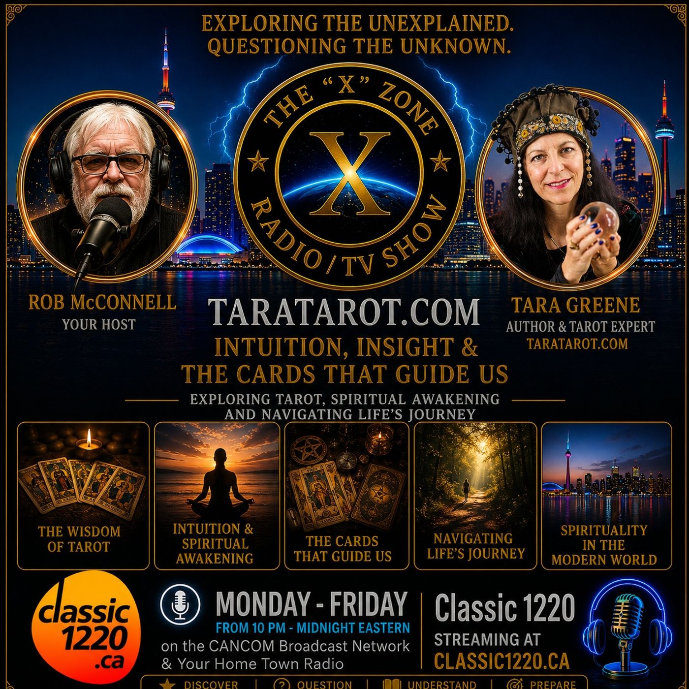 Rob McConnell Interviews - TARA GREENE - Tarot Card Reader, Psychic, & Medium in Toronto, Ontario, Canada