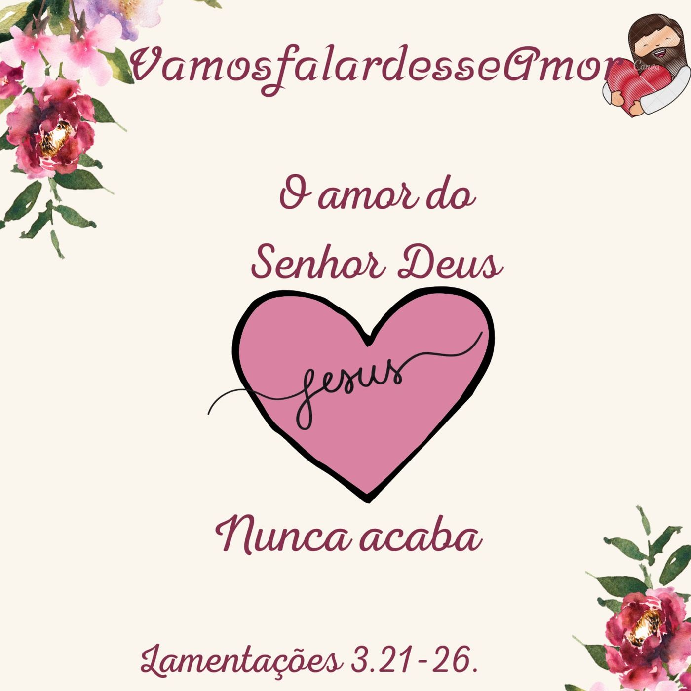 VamosfalardesseAmor Oficial❤️