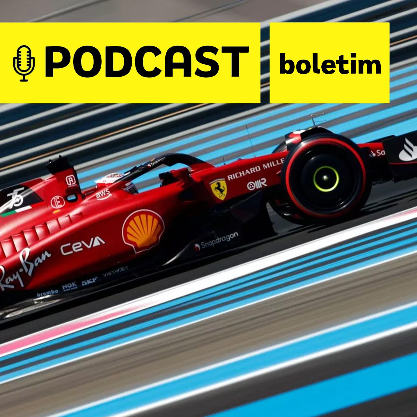 Podcast Boletim - Sainz LIDERA sexta, mas é PUNIDO na França; veja o DEBATE sobre os TLs em Paul Ricard! episode artwork