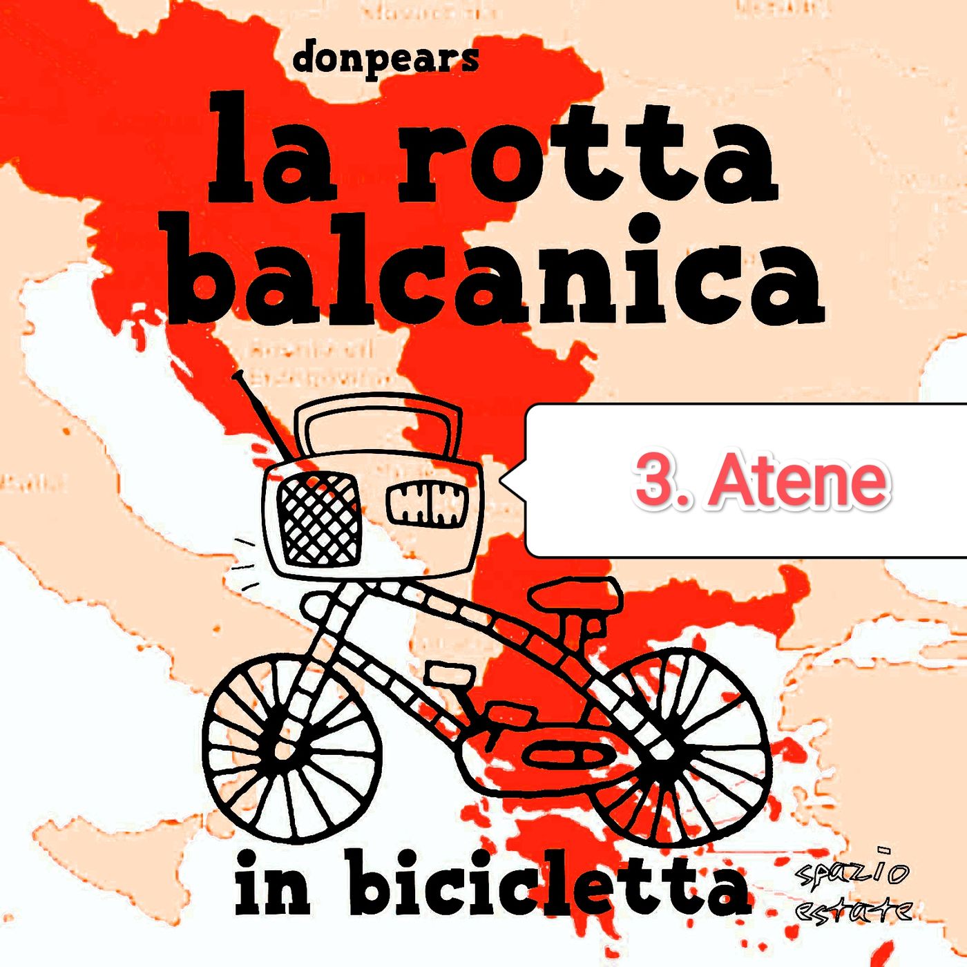 La rotta balcanica in bicicletta