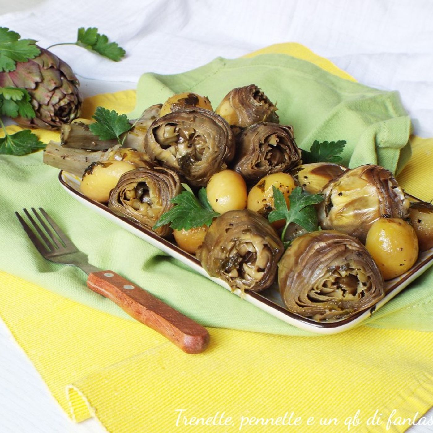 Carciofi e patate in pentola a pressione episode artwork