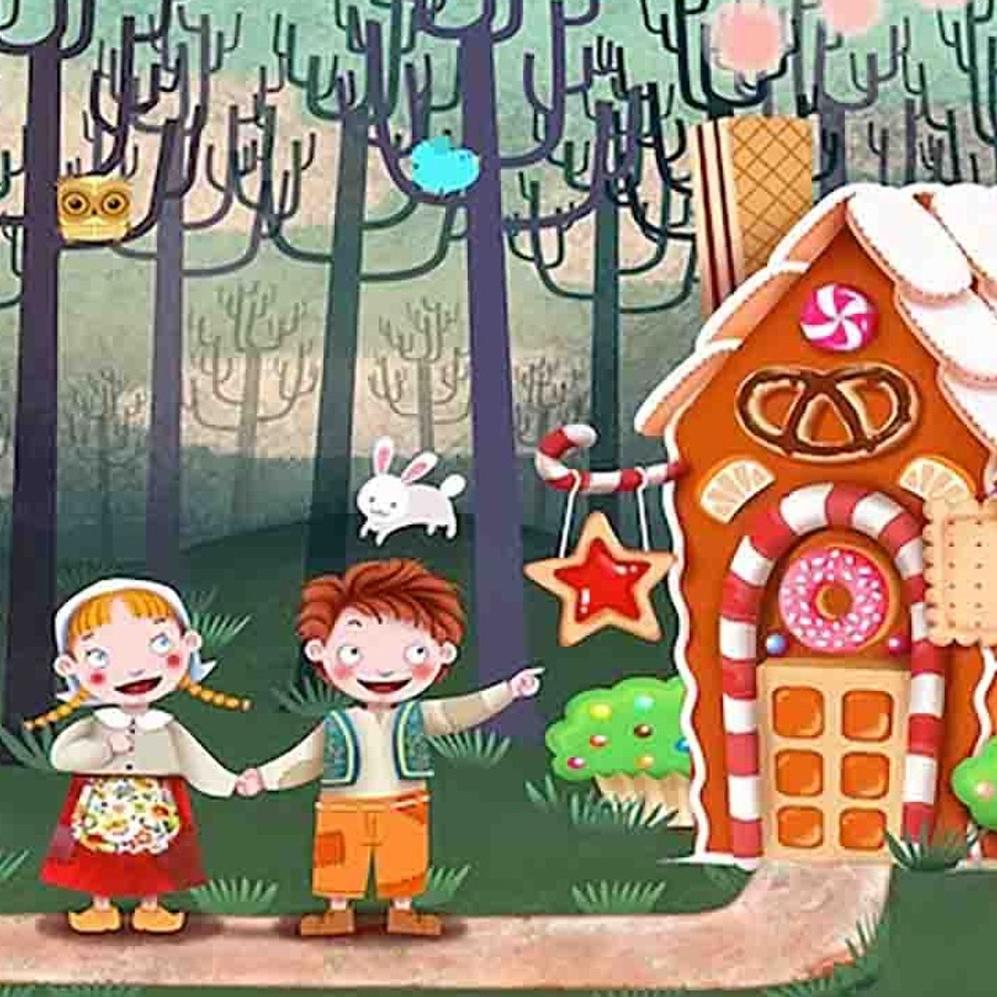 cover of episode LA CASITA DE CHOCOLATE 🍫 Hansel y Gretel 🏡 Cuento infantil corto para dormir.