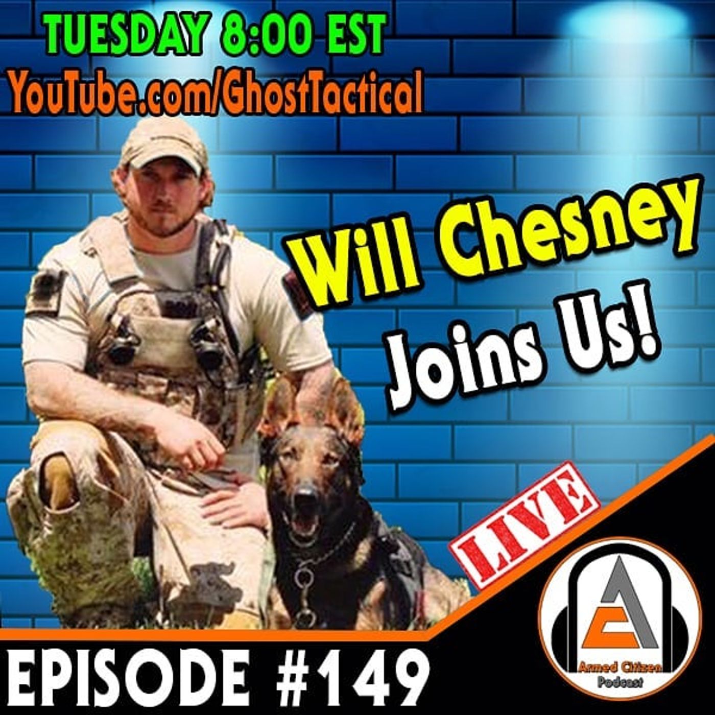 Navy SEAL K9 Handler From Bin Laden Raid, Will Chesney! The Armed ...