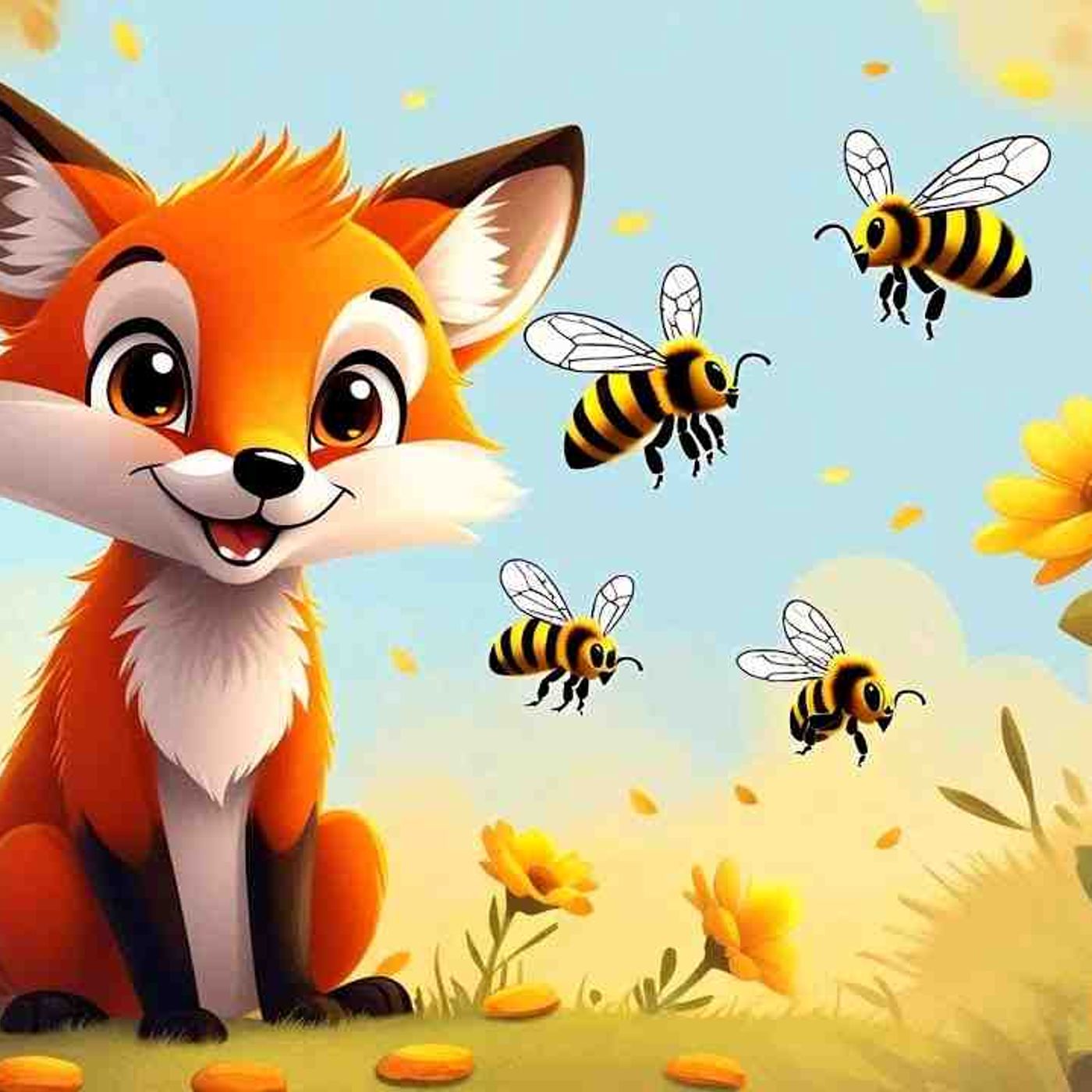 Sleep Meditation for Kids FREDDIE THE FOX and THE HONEY BEES Bedtime Story for Kids(MP3_160K) episode artwork