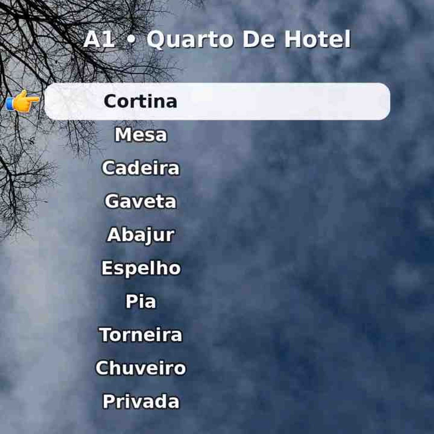 Salve e repita em voz alta_ Quarto De Hotel.