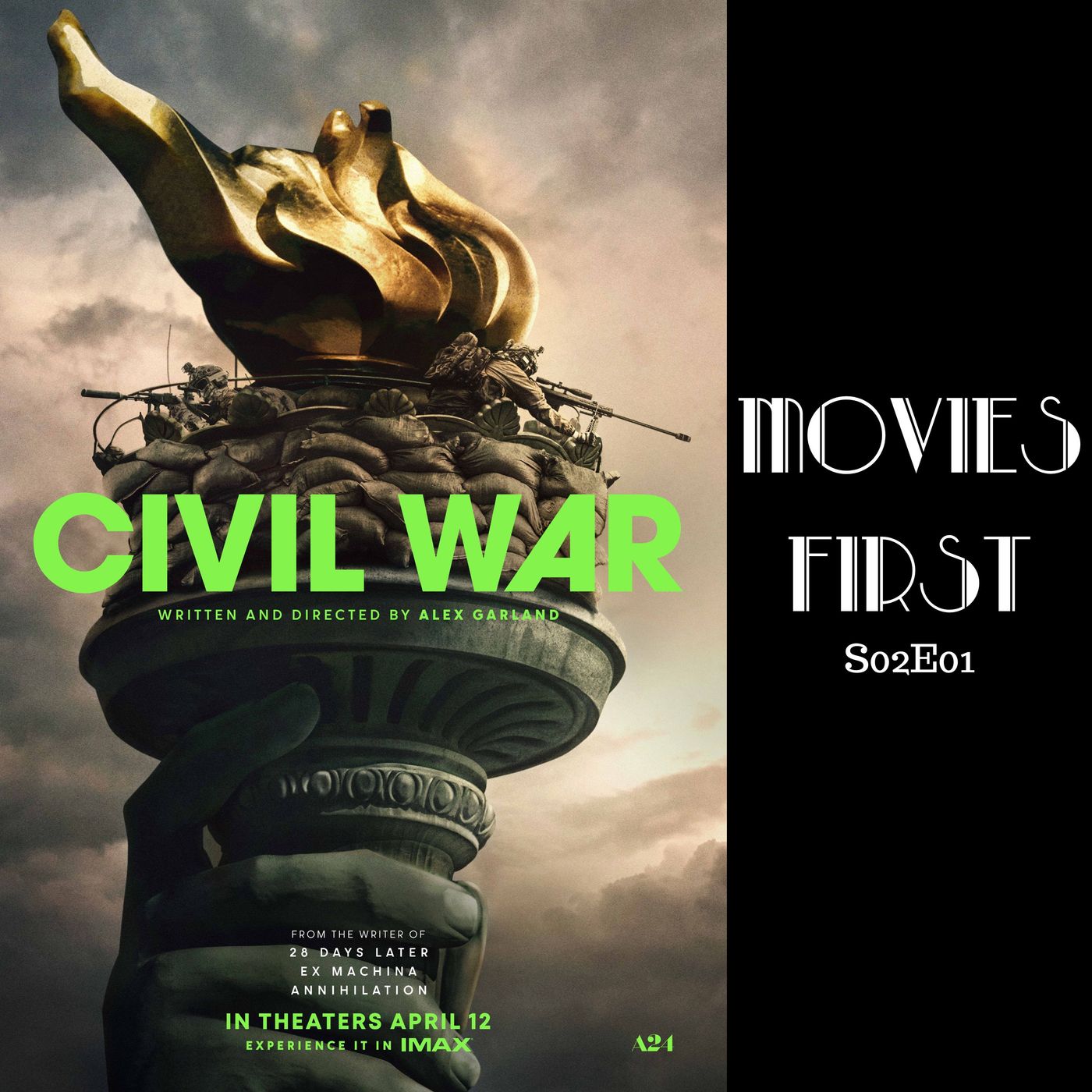 Episode image for S02E01: The Battle Within: Dissecting Alex Garland's 'Civil War'