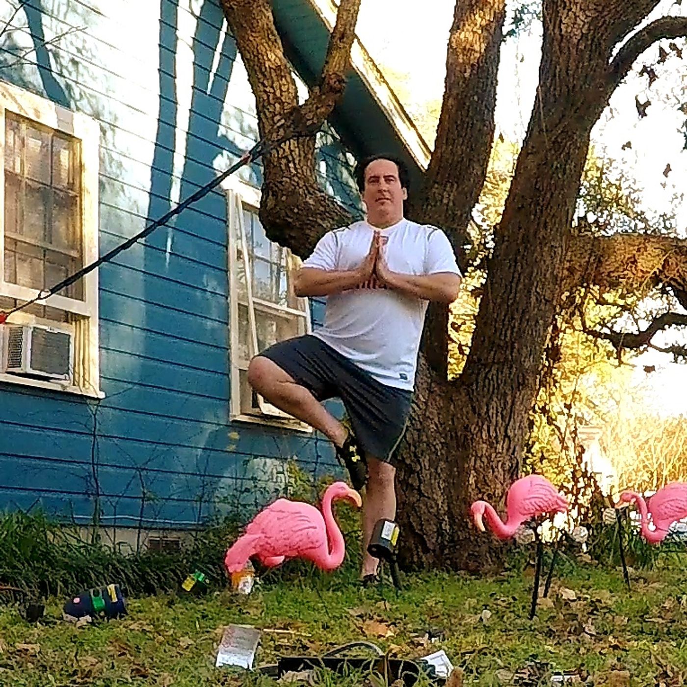 Man Versus Yoga