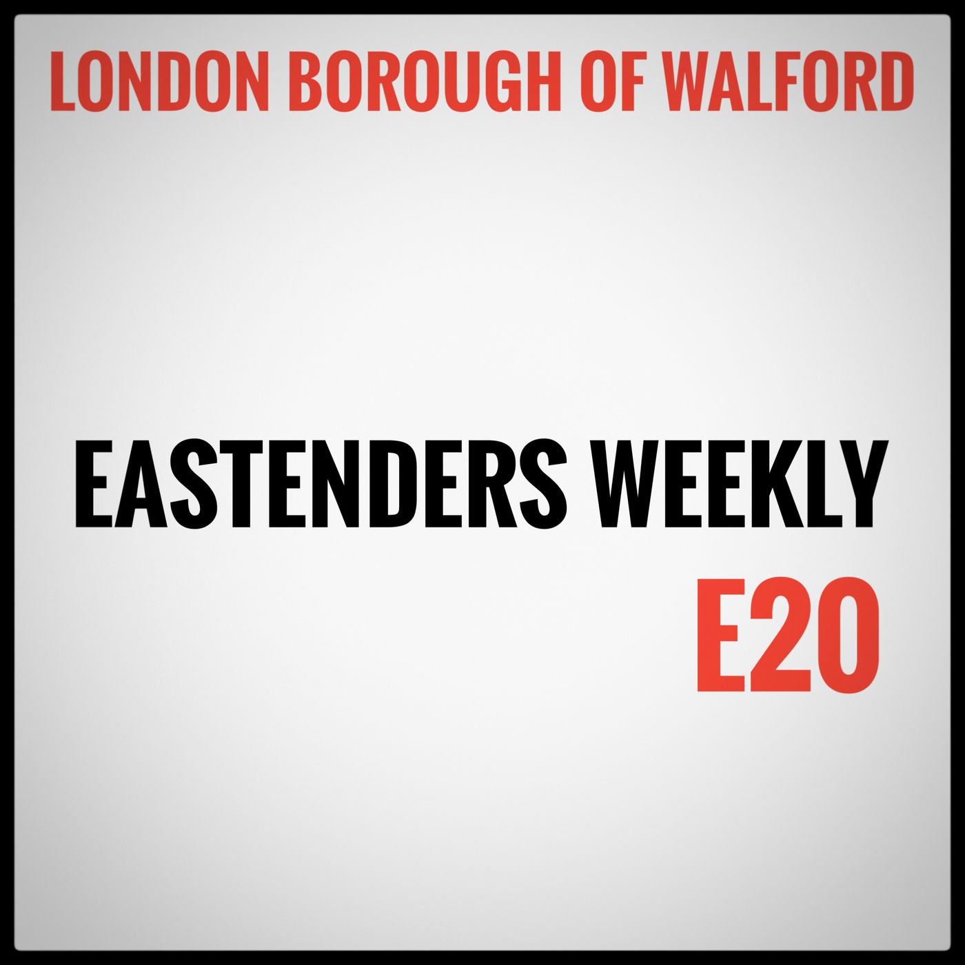 EastEnders Weekly cover art