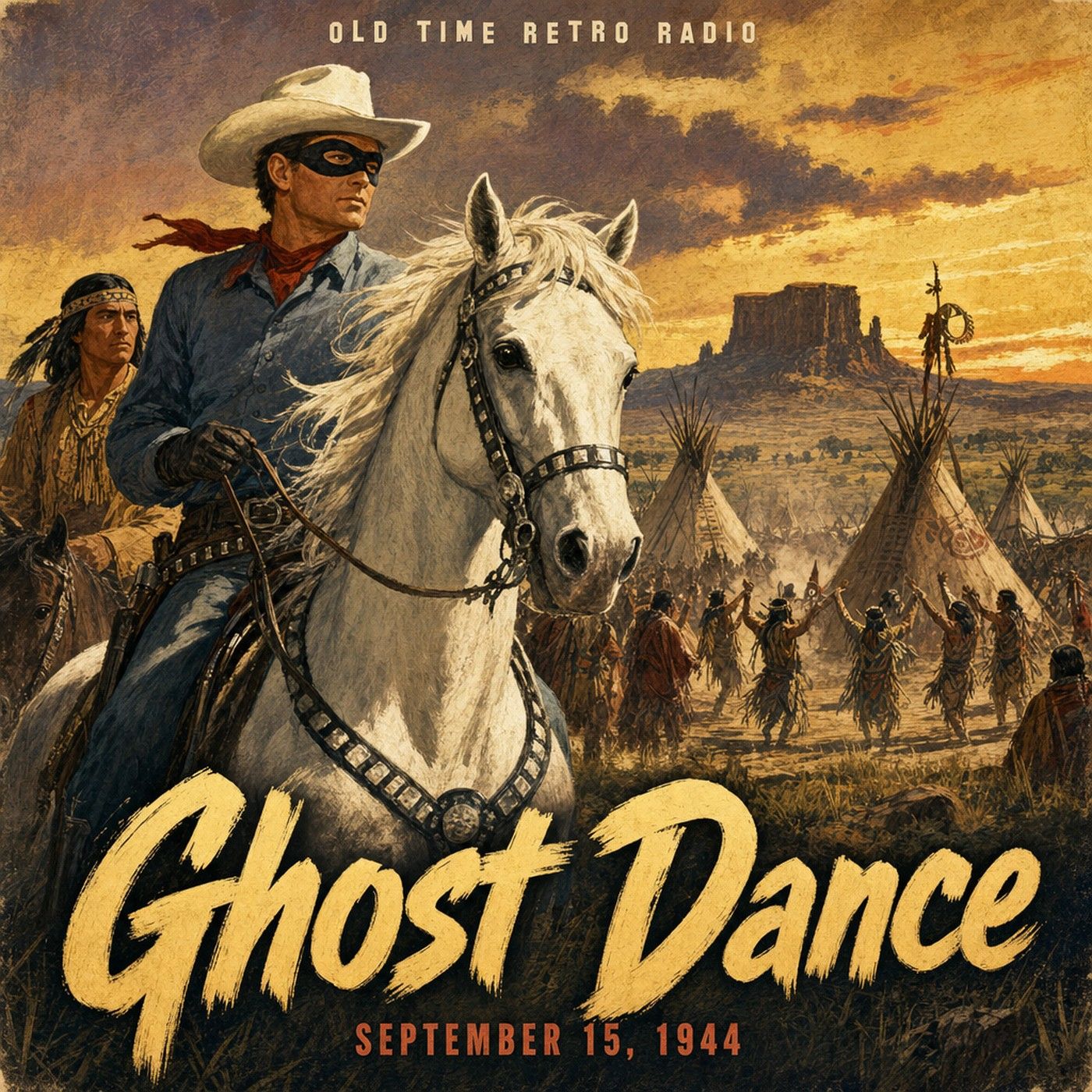 The Lone Ranger - "Ghost Dance" (Old Time Radio, 1944) episode artwork