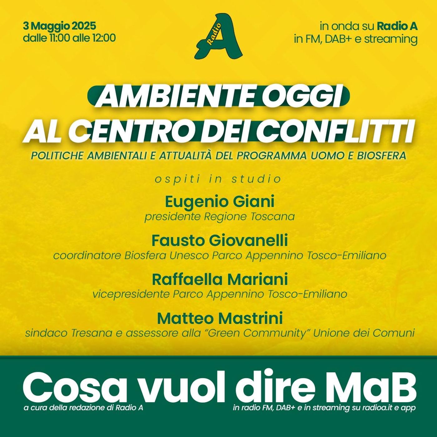 Ambiente Oggi (Cosa Vuol Dire MaB - 3 Maggio 2025) episode artwork