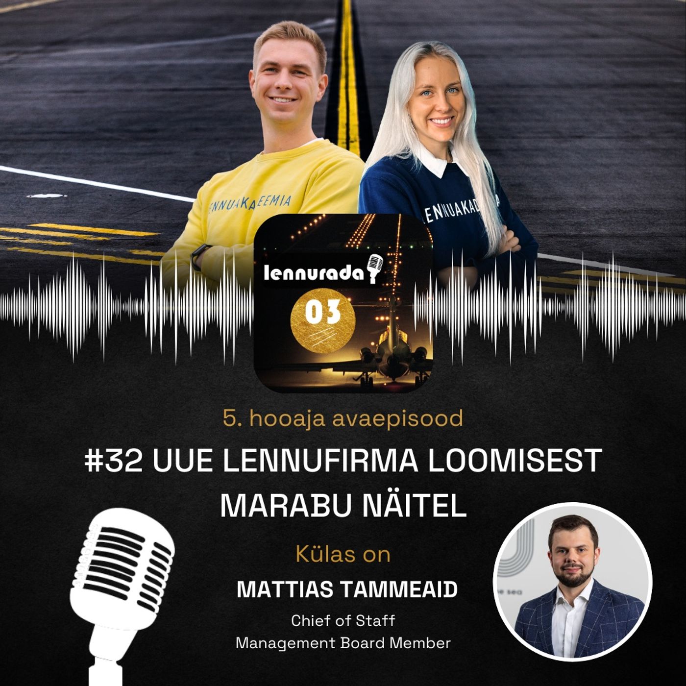 #32 MATTIAS TAMMEAID - Uue lennufirma loomisest Marabu näitel