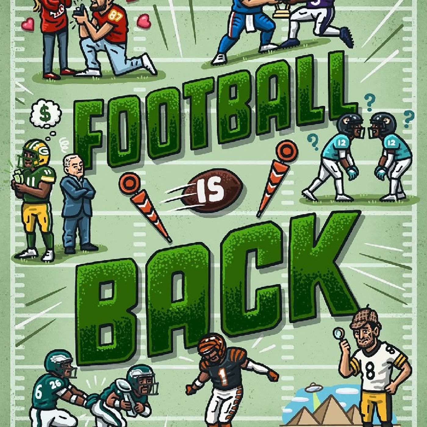 ET goes over the full slate of Week 1 games in the NFL and Week 2 in College Football and Week 3 in High School Football.