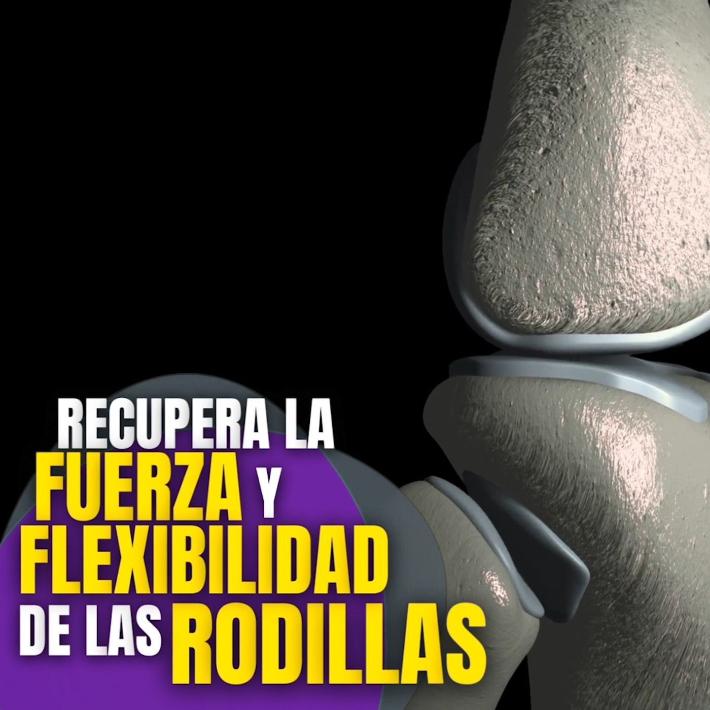 ¿Sufres de dolor de rodilla? Esta es la solución que estabas esperando