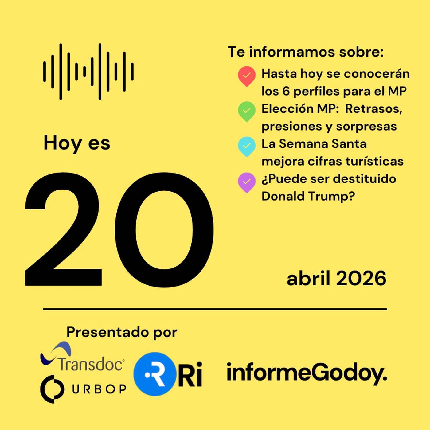 20 de abril 2026 episode artwork