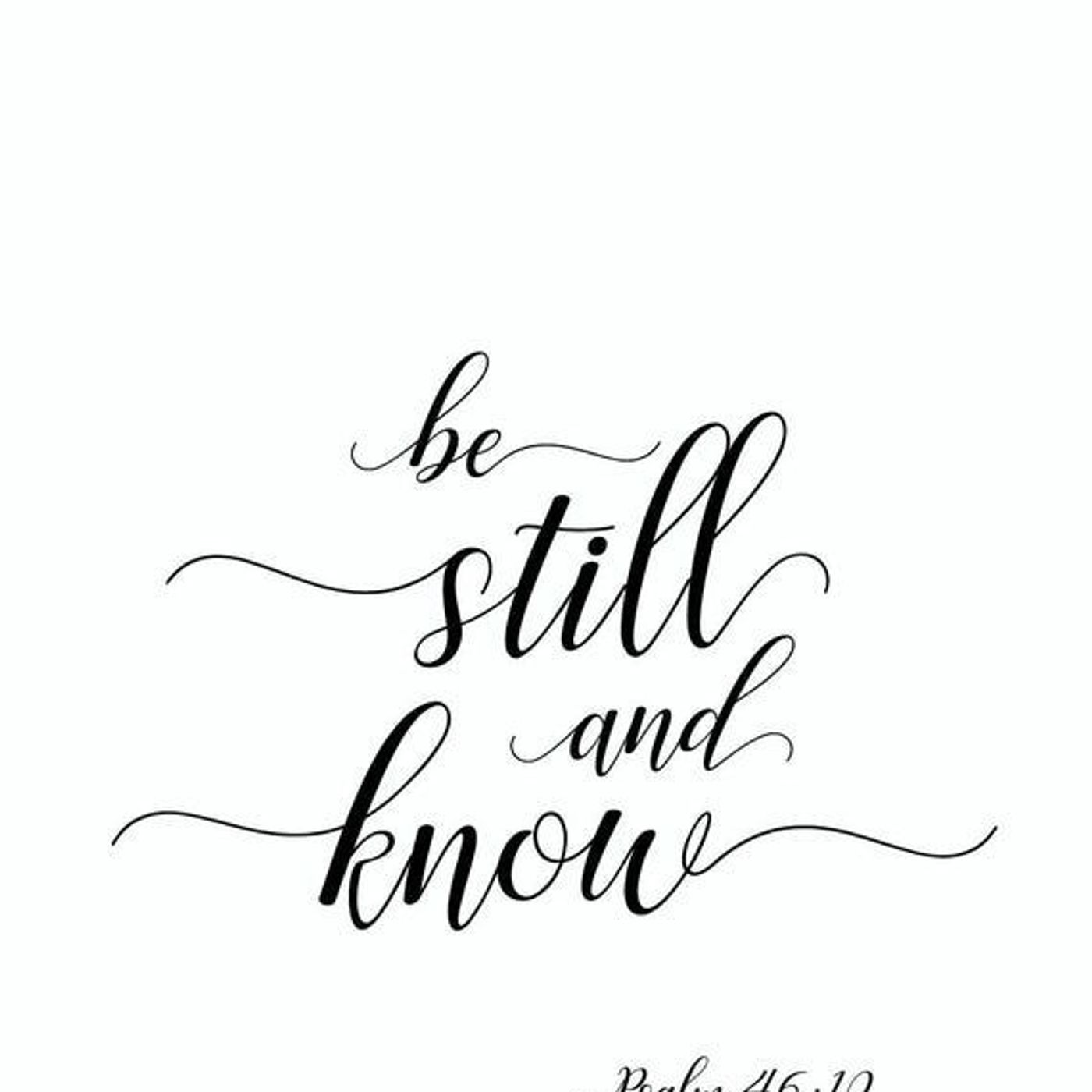 THE EARTHLY MANUAL SERIES  (BE STILL) episode artwork