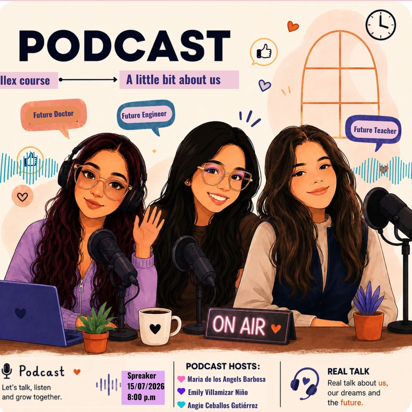 A little bit about us podcast artwork