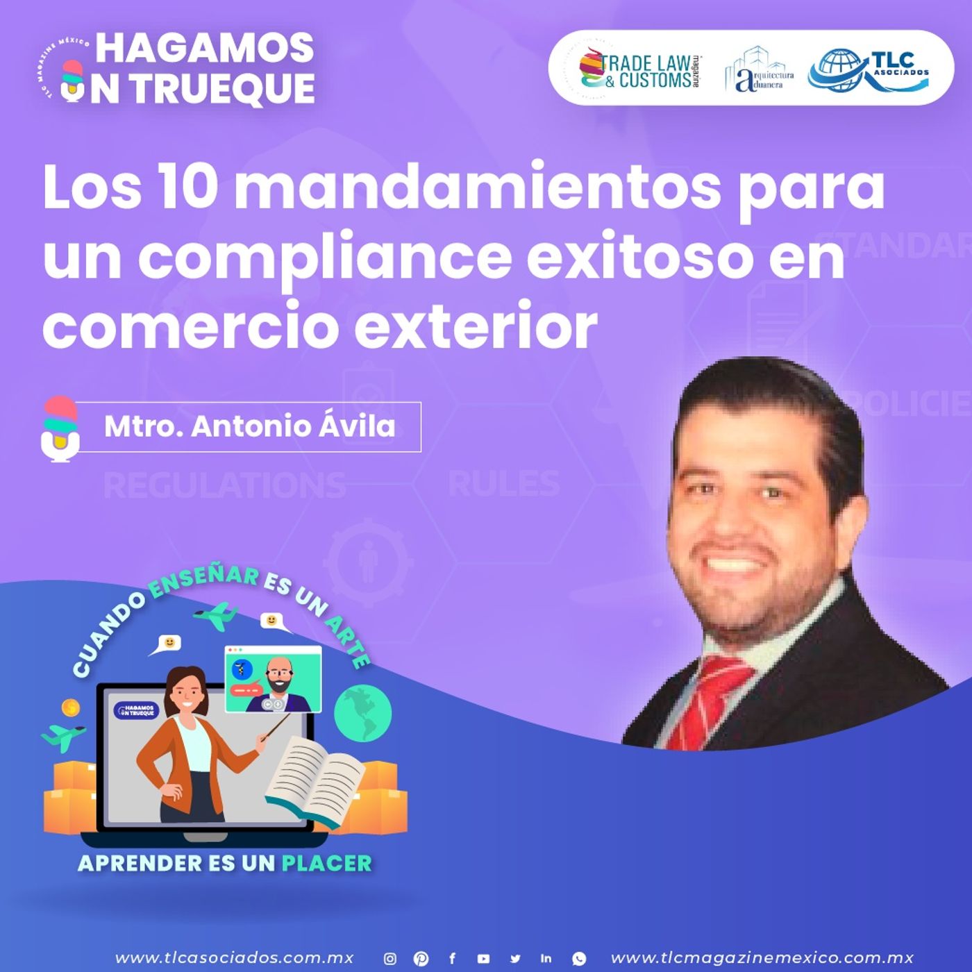 Episodio 191. Los 10 mandamientos para un compliance exitoso en comercio exterior episode artwork