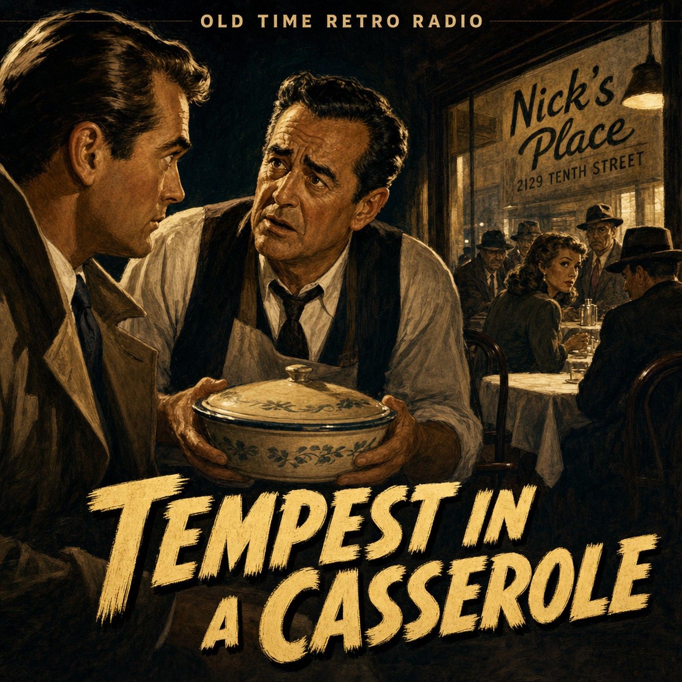 Box 13 - "Tempest in a Casserole" (Old Time Radio, 2012) episode artwork