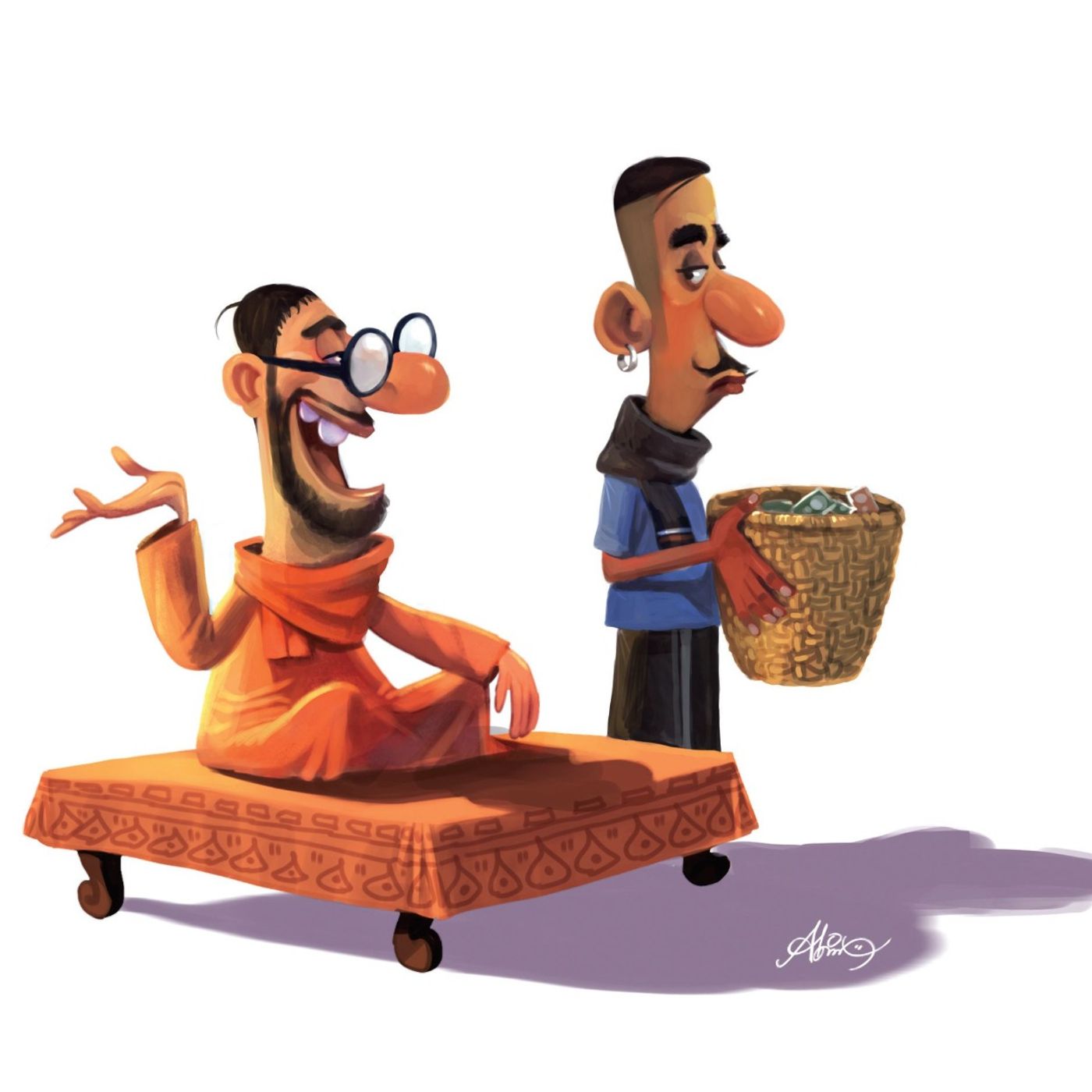 സന്യാസിയും കള്ളനും |  കുട്ടിക്കഥകള്‍ | Kids Stories