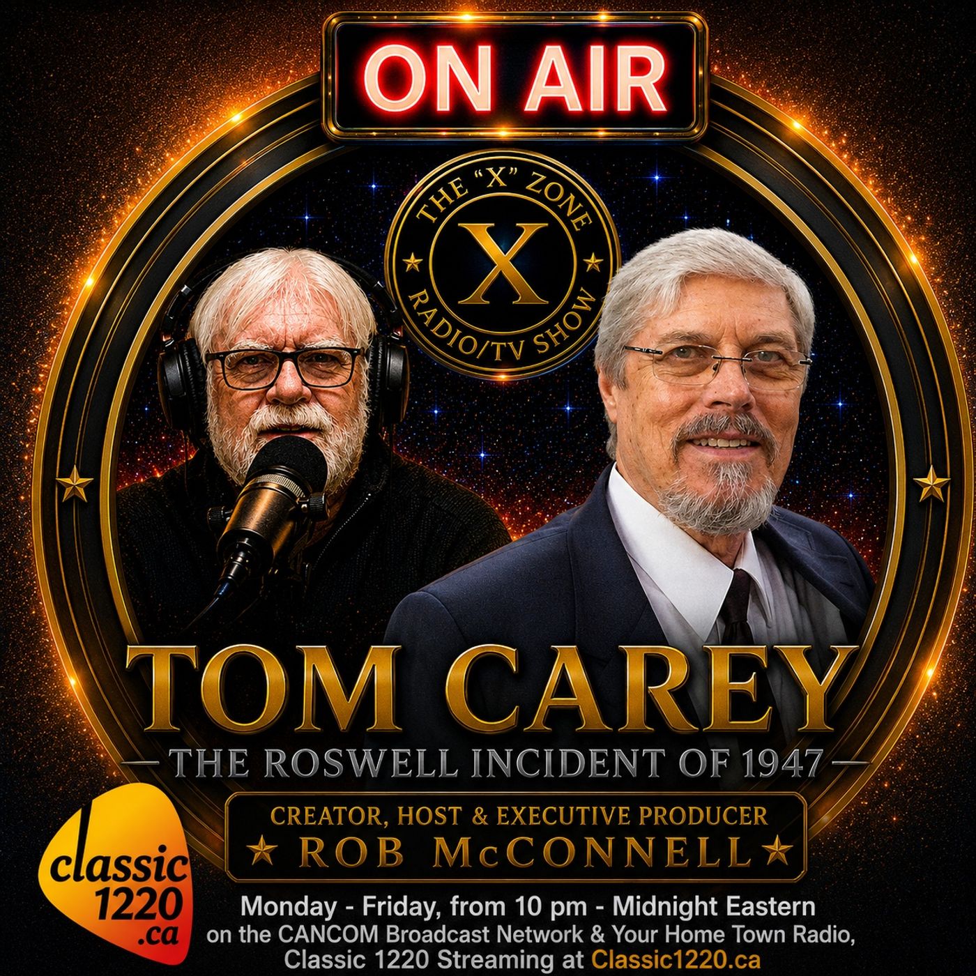 Rob McConnell Interviews - TOM CAREY - The Roswell Incident of 1947