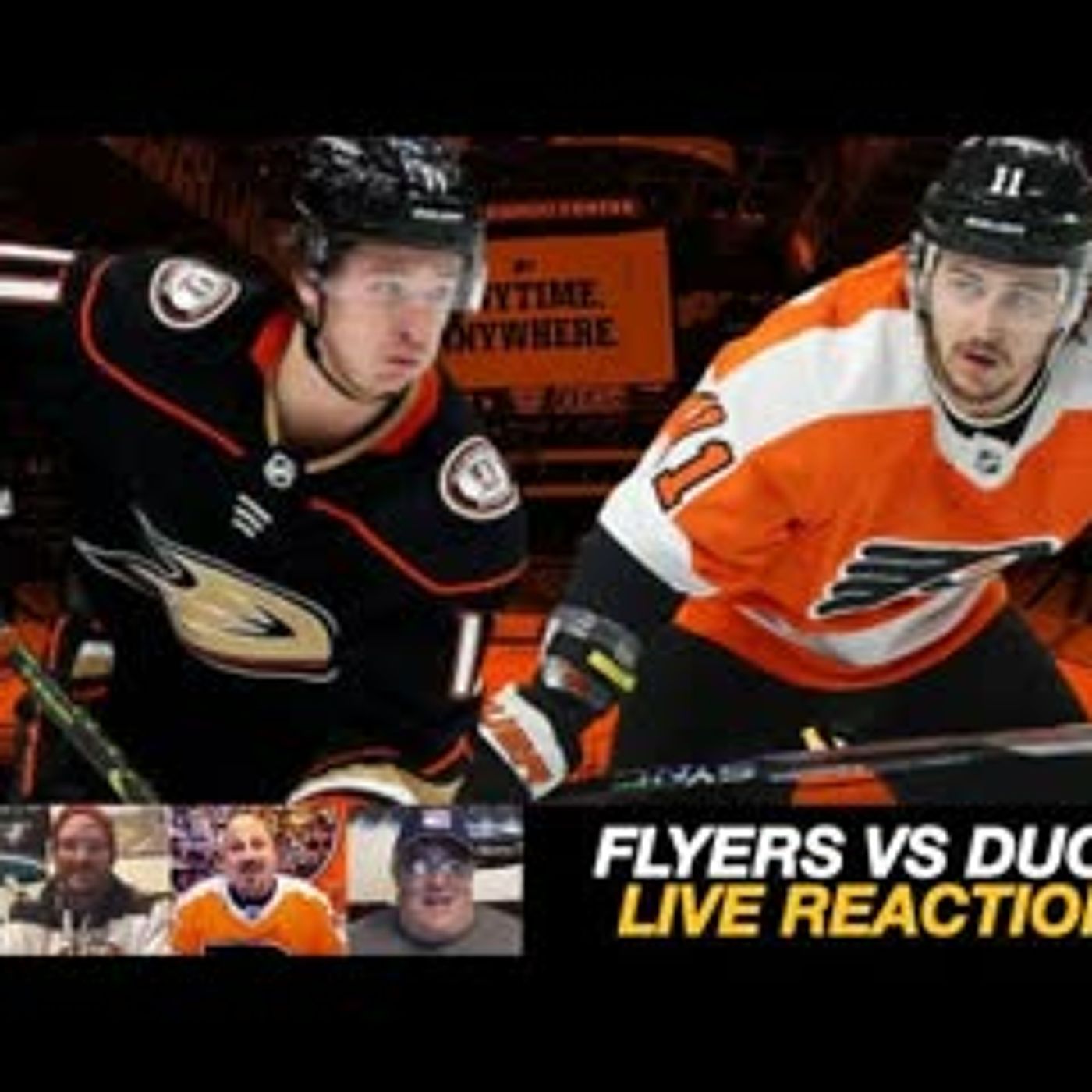 Flyers vs. Ducks LIVE REACTIONS | Philadelphia Flyers vs Anaheim Ducks | NHL Updates episode artwork