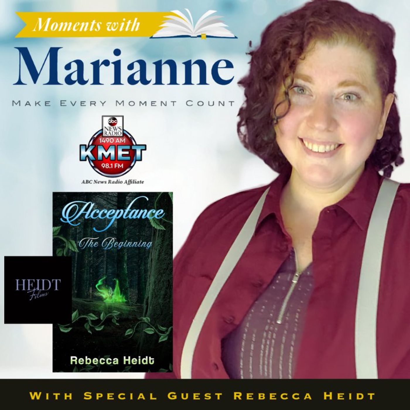 Acceptance Book Series with Filmmaker Rebecca Heidt