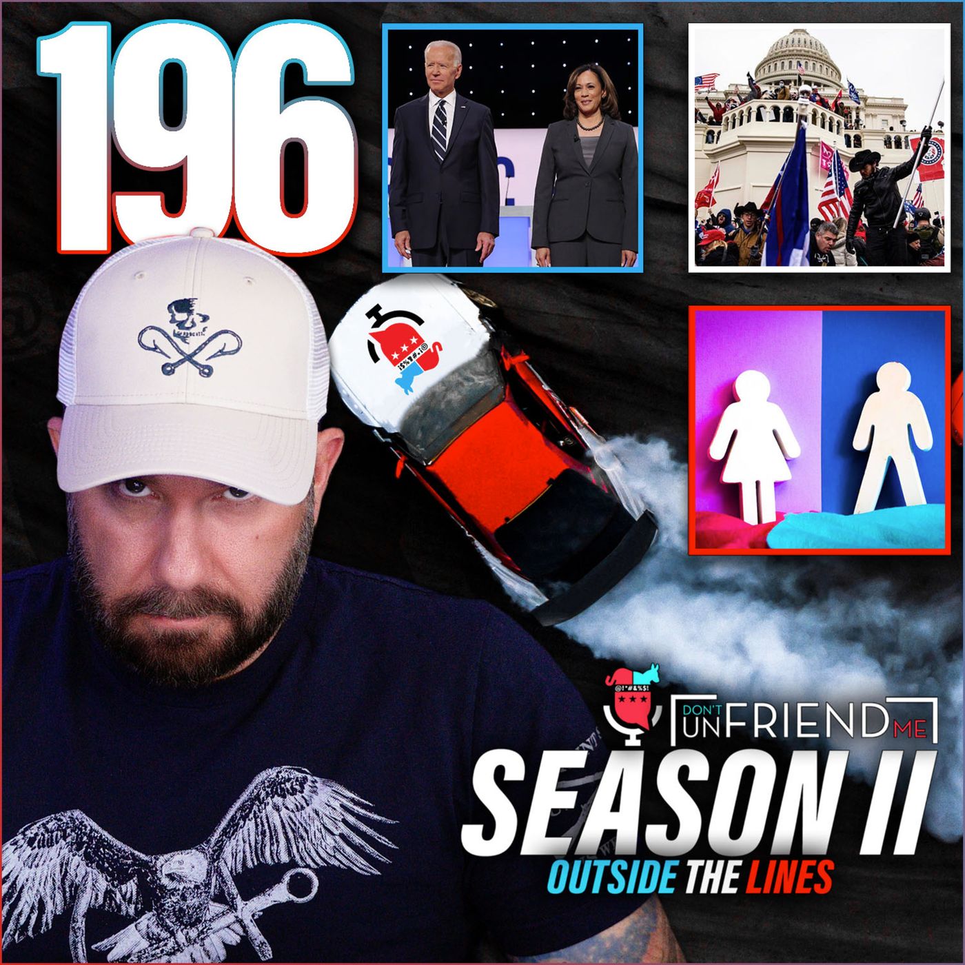 #196: Biden/Harris deny vaccine bashing. The Right Hypocrisy. Fact-checkers suck. episode artwork