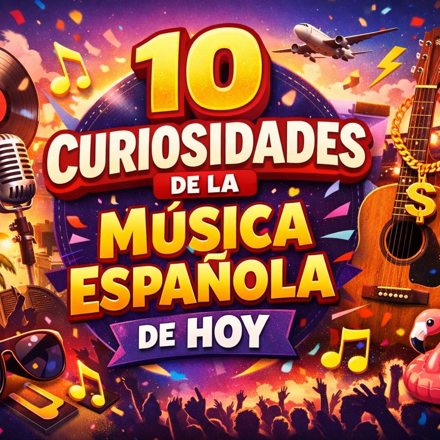 10 curiosidades de la música española podcast artwork