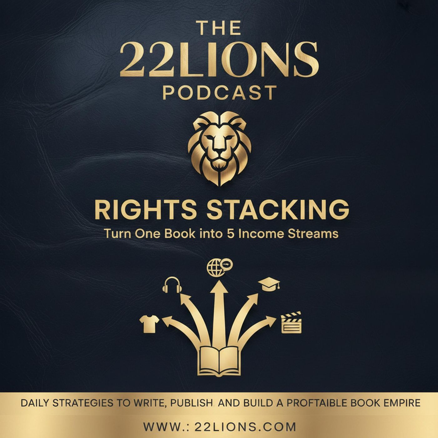 Rights Stacking: Turn One Book into 5 Income Streams episode artwork
