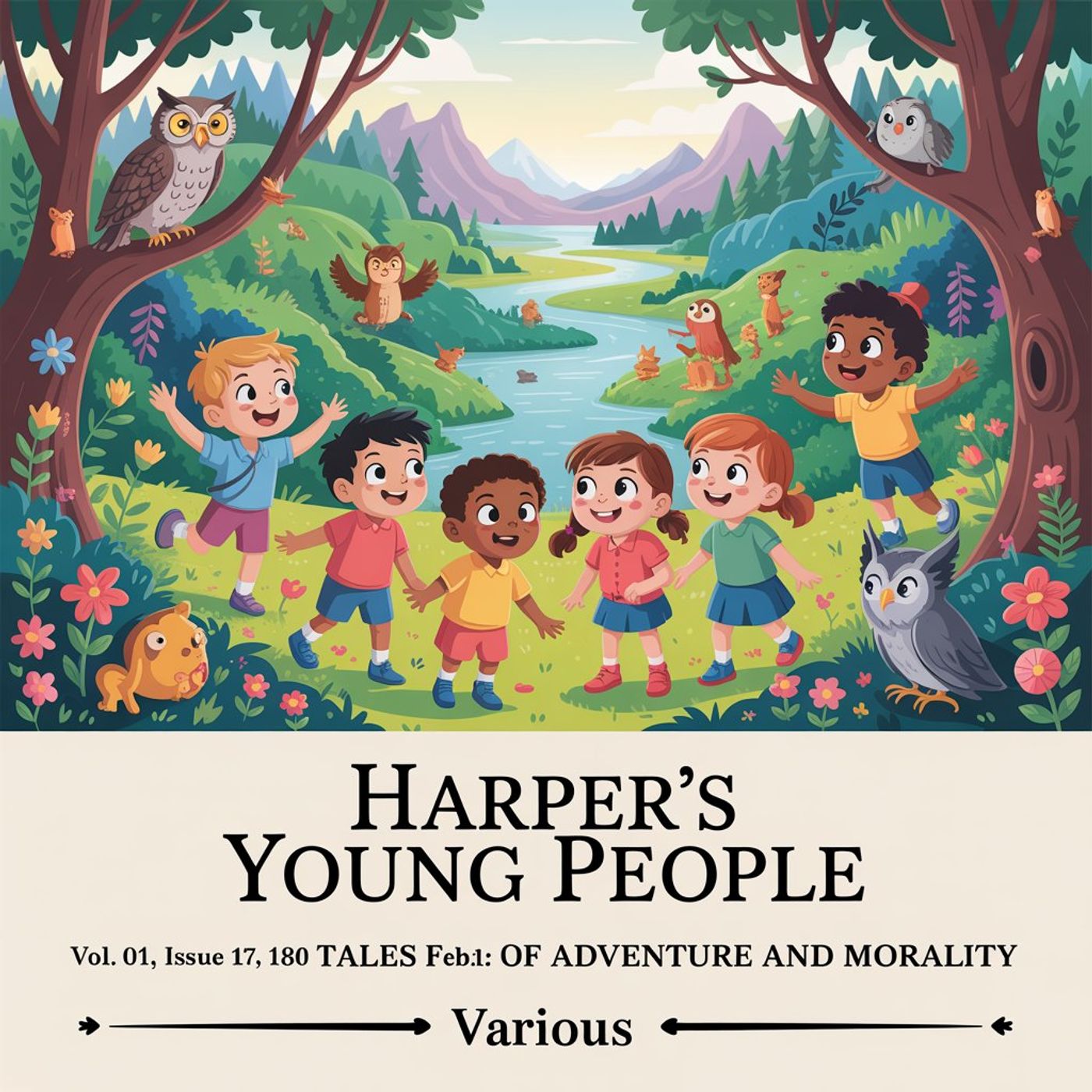 Harper's Young People: Vol. 01 : Issue 16: Feb. 17: 1880 : Tales of Adventure and Morality