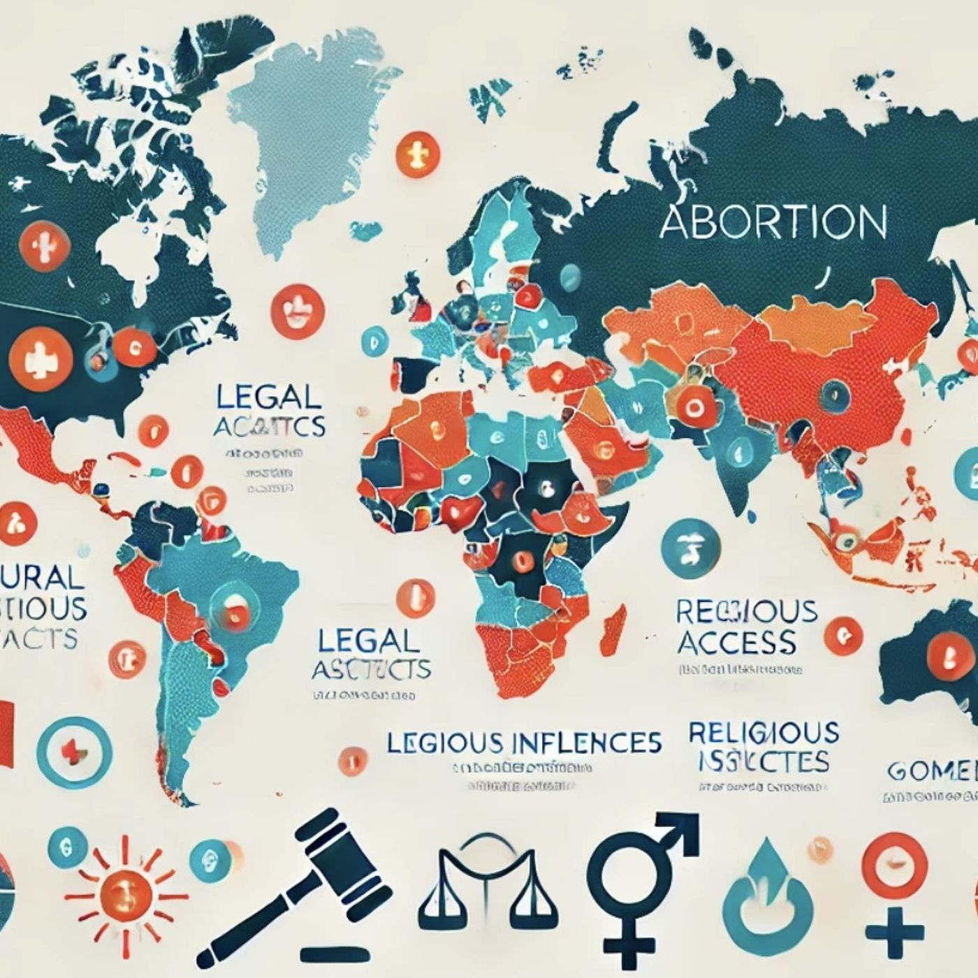 Episode 121: Global Divides: The Patchwork of Abortion Laws and Women's Rights episode artwork