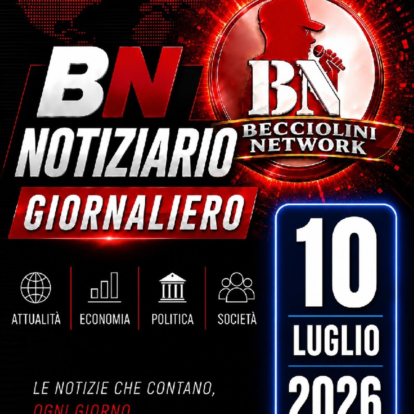 CAPIRE PRIMA DI CREDERE | Notiziario del mattino - del 10 Luglio 2026 episode artwork