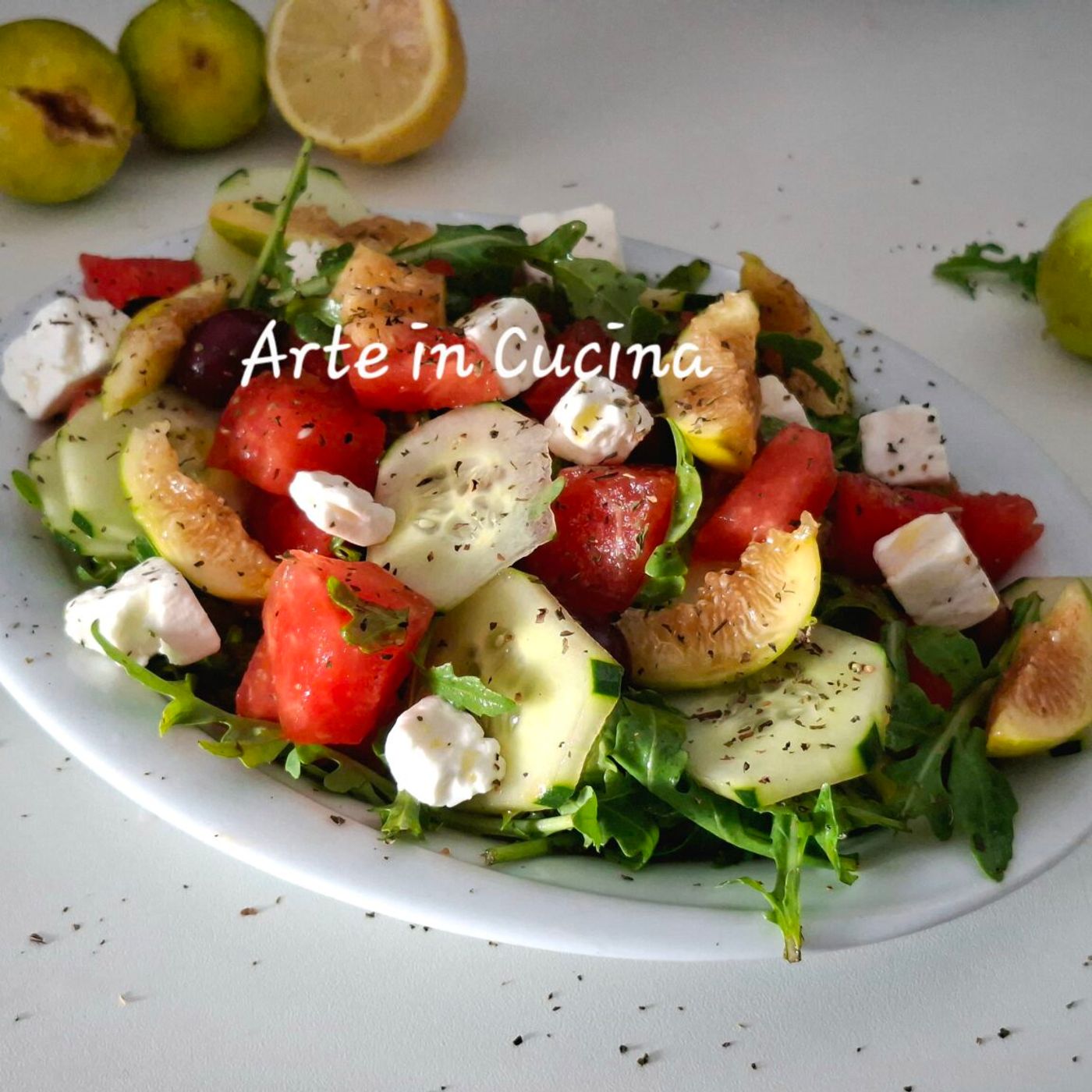 Insalata di anguria e feta con fichi alla greca episode artwork