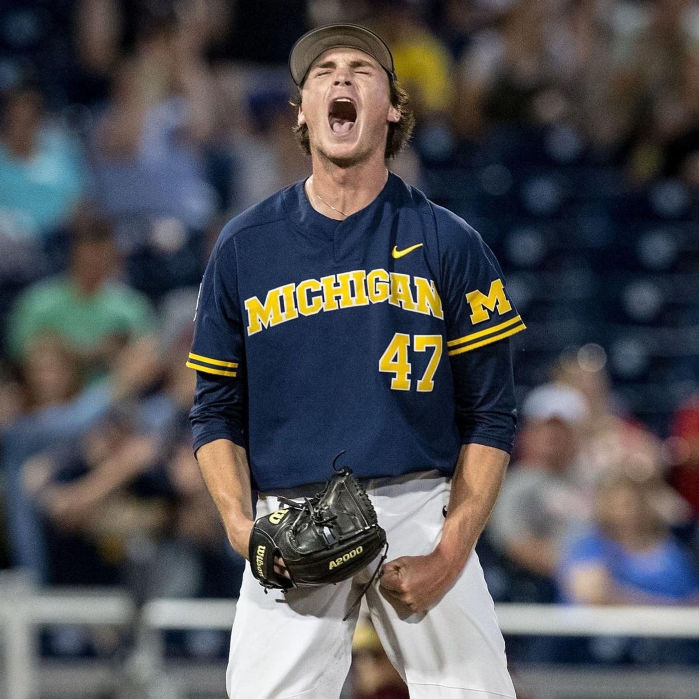 Michigan Baseball Dazzles at CWS, Matthew Stafford’s Broken Back, Pistons’ “Big Three,” Favorite Faygo Flavor, and Baseball’s Accessibility episode artwork