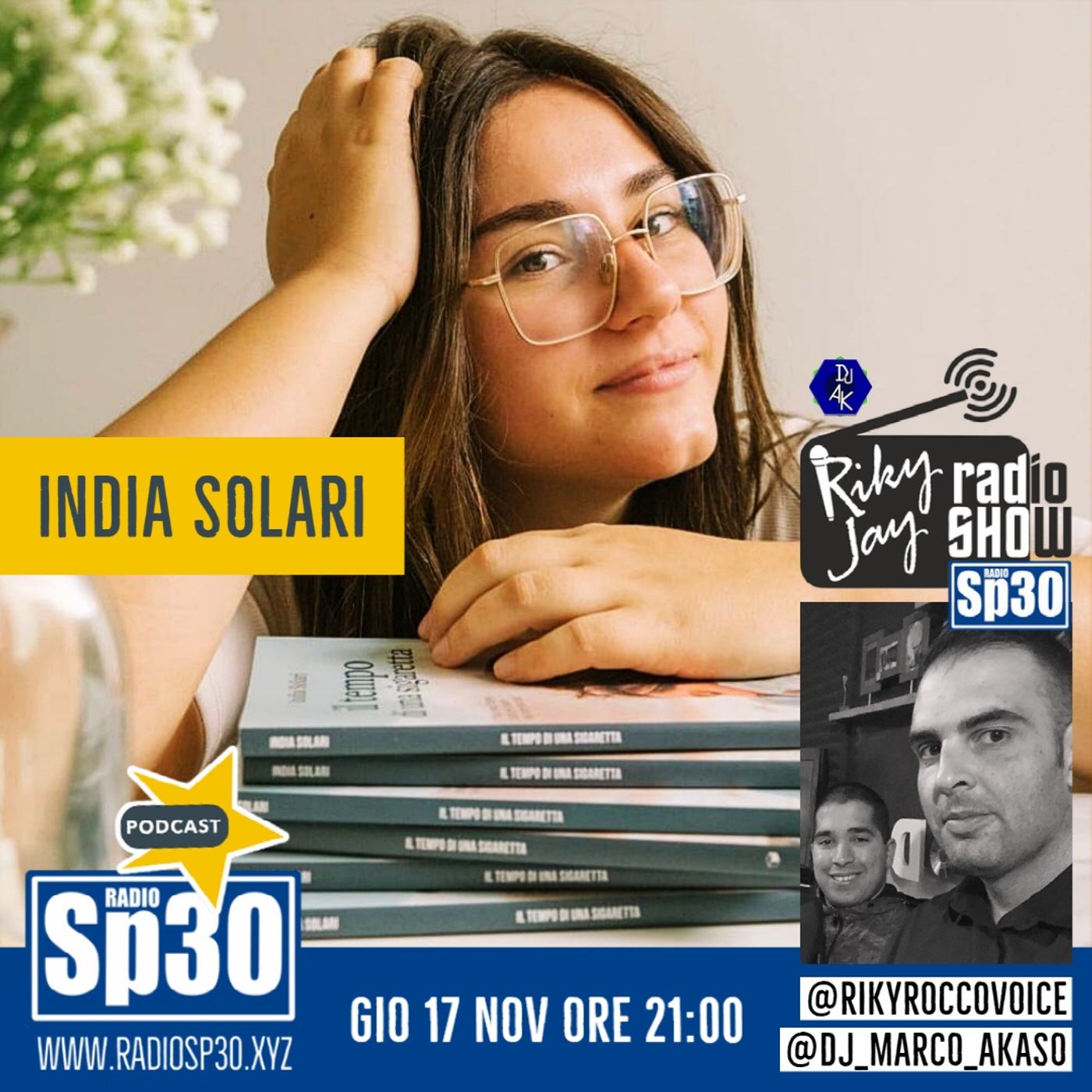 RikyJay Radio Show - ST.4 N.09 - Ospite India Solari episode artwork